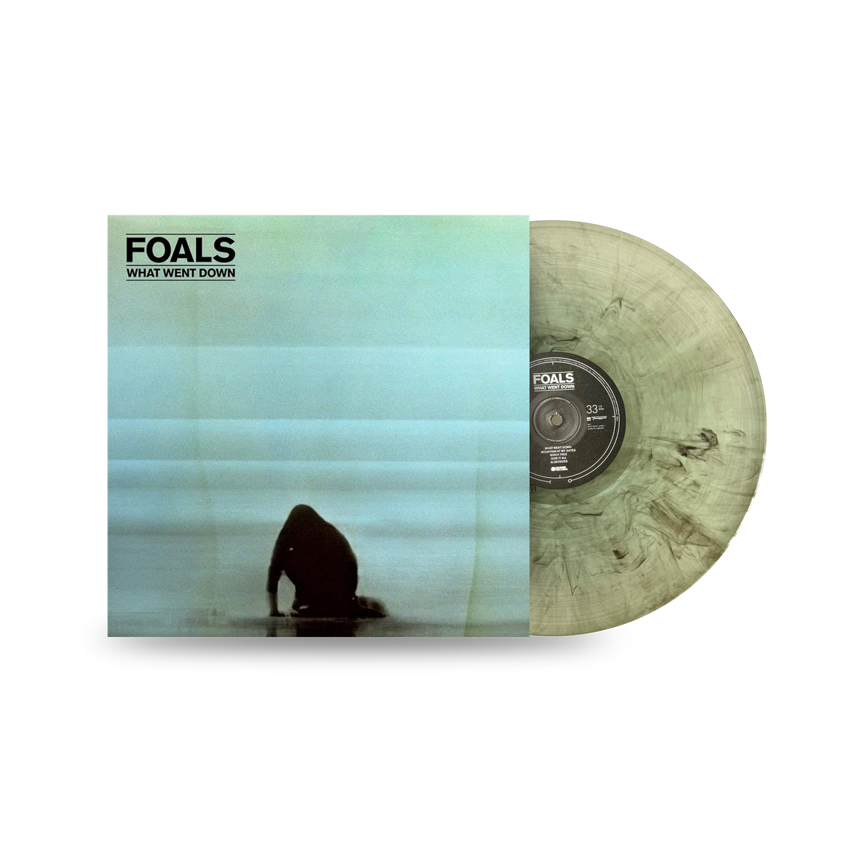 Foals - What Went Down 10th Anniversary Clear Coke Bottle Green & Smoke Vinyl LP