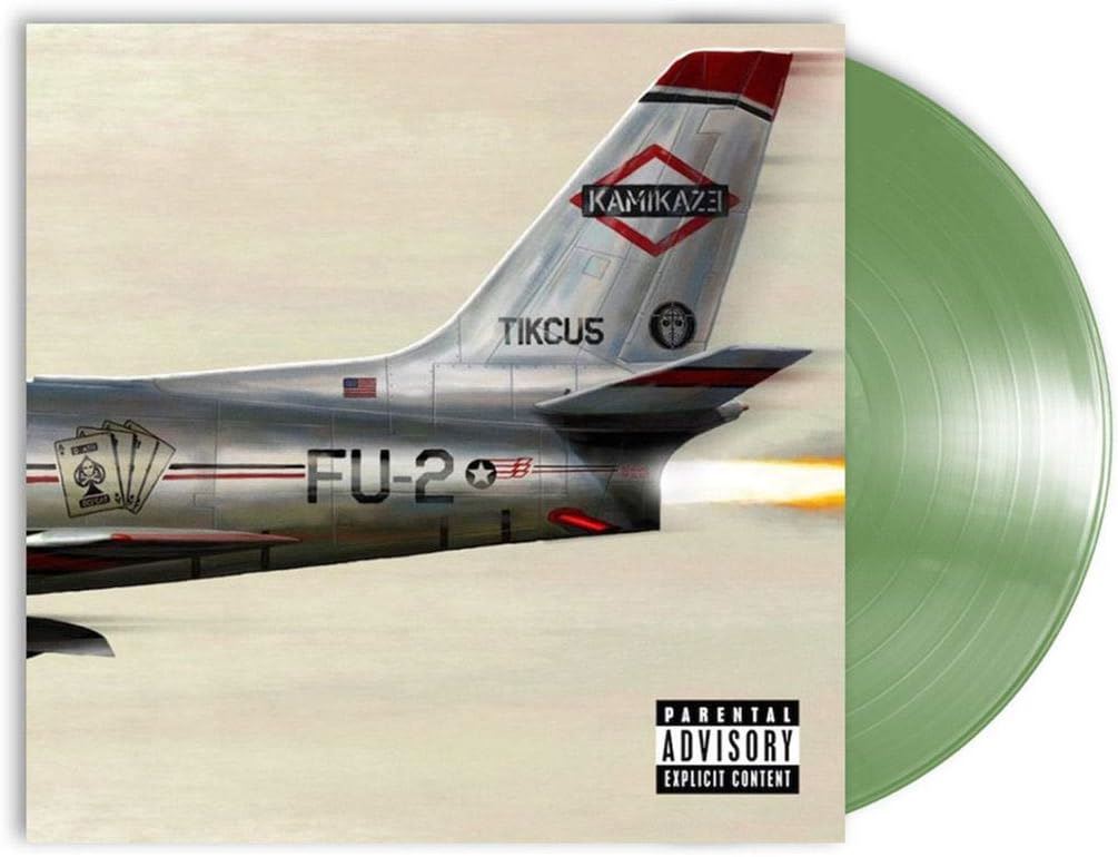 Eminem - Kamikaze Olive Green Vinyl LP
