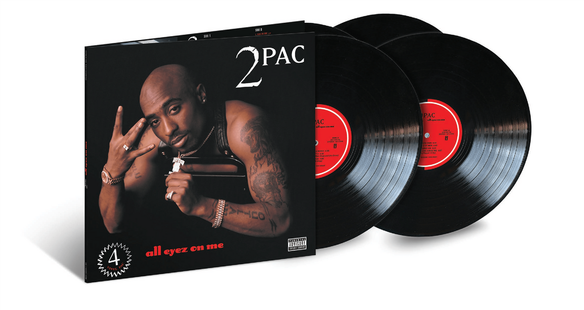 2Pac - All Eyez On Me 4x Vinyl LP Reissue