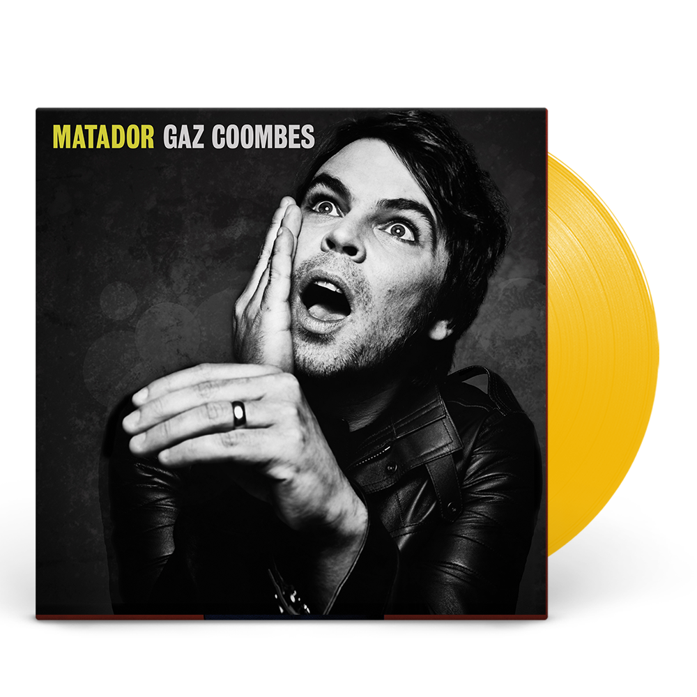 Gaz Coombes - Matador Limited Edition  Yellow Vinyl LP Reissue