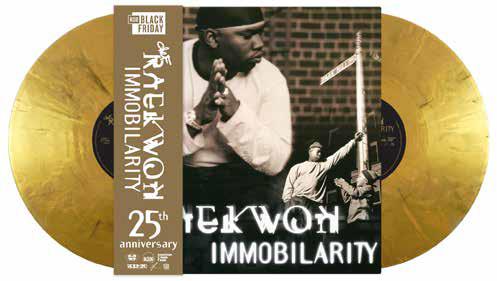 Raekwon - Immobilarity: 25th Anniversary Edition RSD Black Friday 2x Gold Vinyl LP