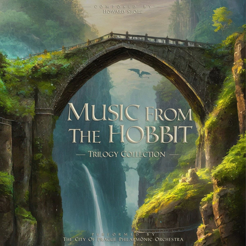 Music From The Hobbit - Trilogy Collection - The City of Prague Philharmonic Orchestra Silver Vinyl LP