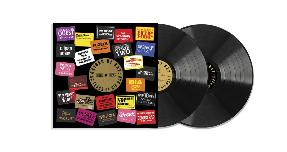 Raised By Rap: 50 Years of Hip-Hop - V/A 2x Vinyl LP