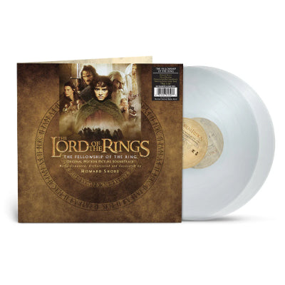 Shore, Howard - The Lord Of The Rings: The Fellowship Of The Ring (Palantir Clear Colour 2LP Vinyl)